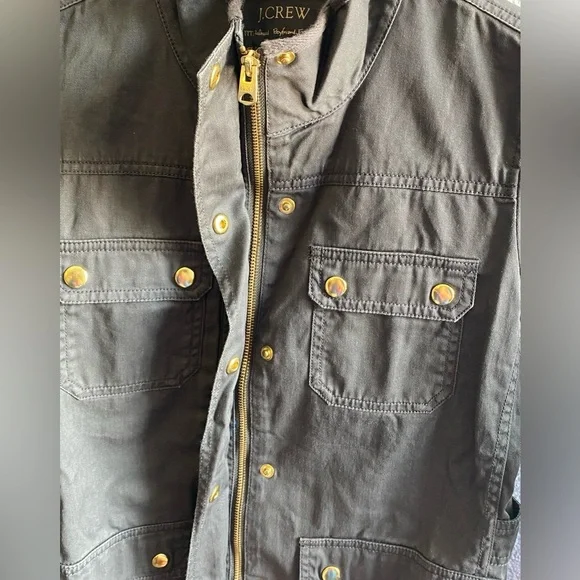 J. Crew Relaxed Boyfriend Utility Jacket Women’s Size XS - Picture 2 of 6